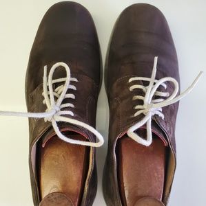 Florsheim x Duckie Brown Dark Brown Suede Derby 8D